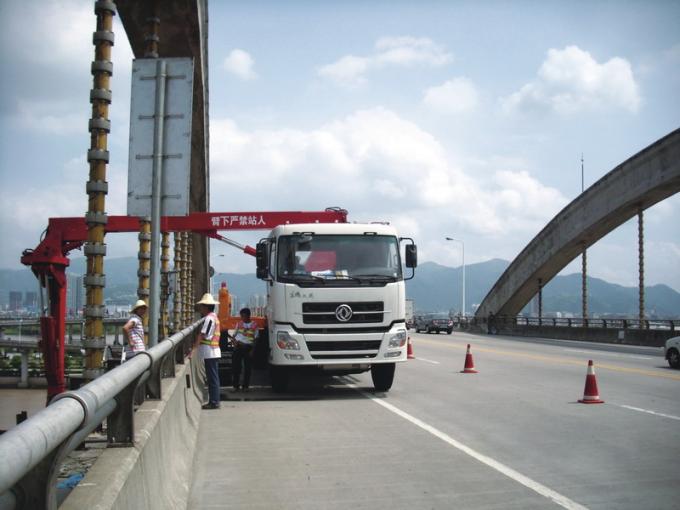 Köprü tipi köprü erişim ekipmanları Dongfeng şasinin altında (Euro 4) 6x4 245HP / 270HP