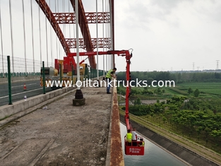 High Adaptability Bridge Inspection Truck 18m Howo Bucket Type