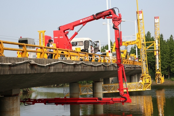 4 Axles Bridge Inspection Truck 8x4 18m Howo Bucket Type